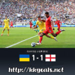 乌克兰1-1英格兰，沃克斩获国脚生涯首球，津琴科推射建功